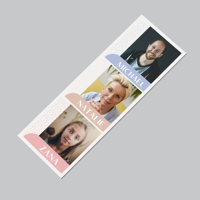 Foto En Handtekening: Jullie Namen - Koelkast Magneet