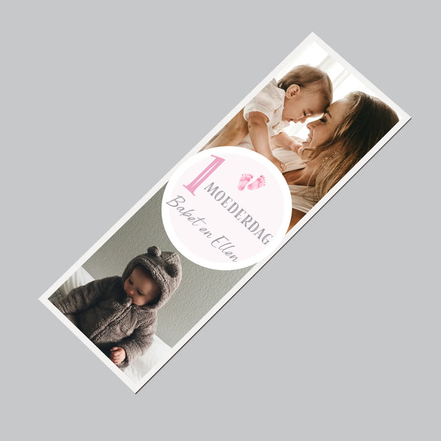 Fotocollage: Eerste Moederdag - Koelkast Magneet