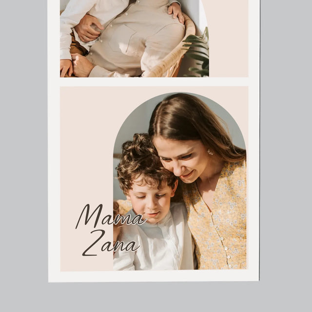 Foto En Handtekening: Familie Foto'S - Koelkast Magneet