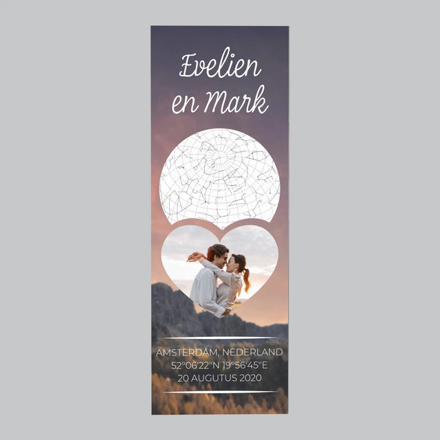 Starrenkaart: Verliefden Op De Bergen - Koelkast Magneet