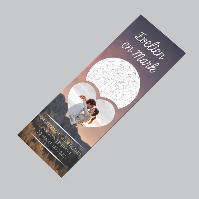 Starrenkaart: Verliefden Op De Bergen - Koelkast Magneet