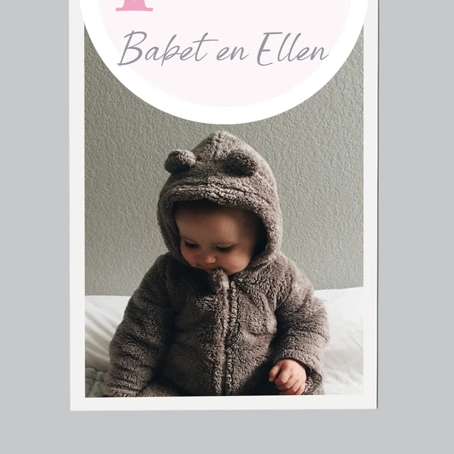 Fotocollage: Eerste Moederdag - Koelkast Magneet