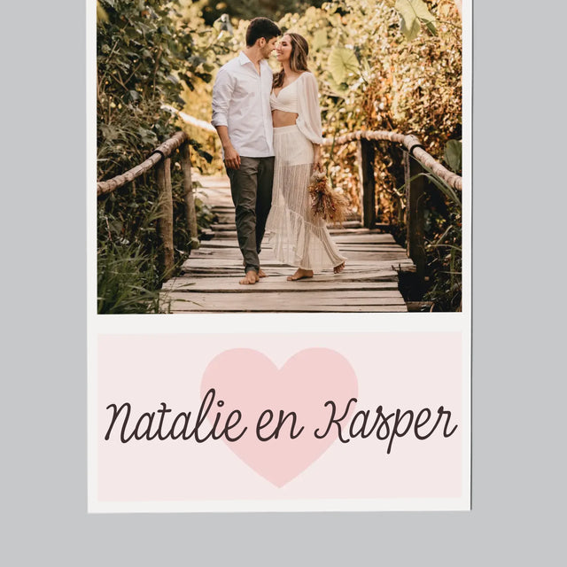 Fotocollage: 5De Huwelijksverjaardag - Koelkast Magneet