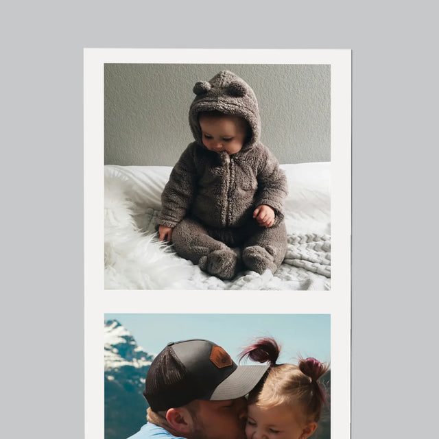 Foto En Handtekening: Definitie Papa - Koelkast Magneet