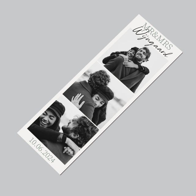 Fotocollage: Mr&Mrs Trouw - Koelkast Magneet