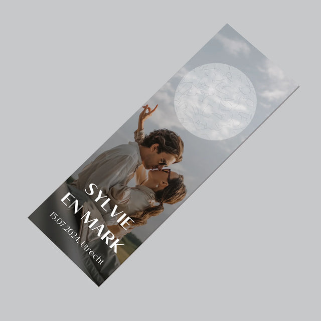 Starrenkaart: Bruiloft - Koelkast Magneet