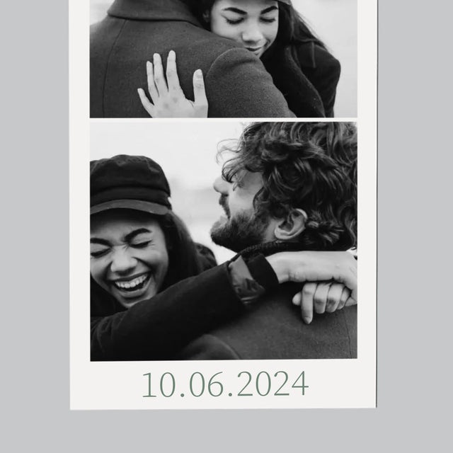 Fotocollage: Mr&Mrs Trouw - Koelkast Magneet