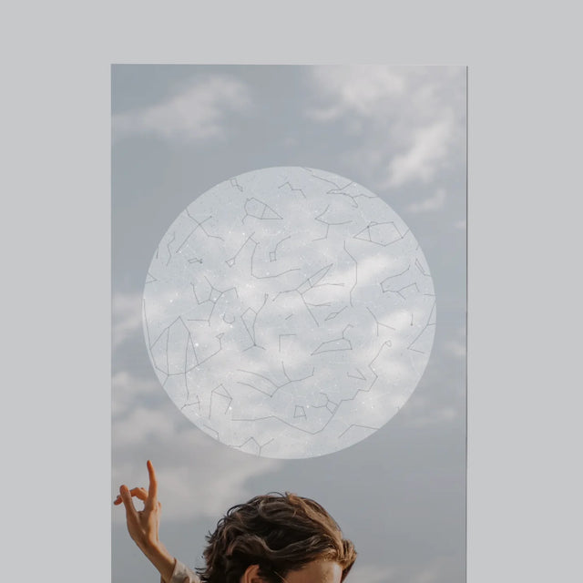 Starrenkaart: Bruiloft - Koelkast Magneet