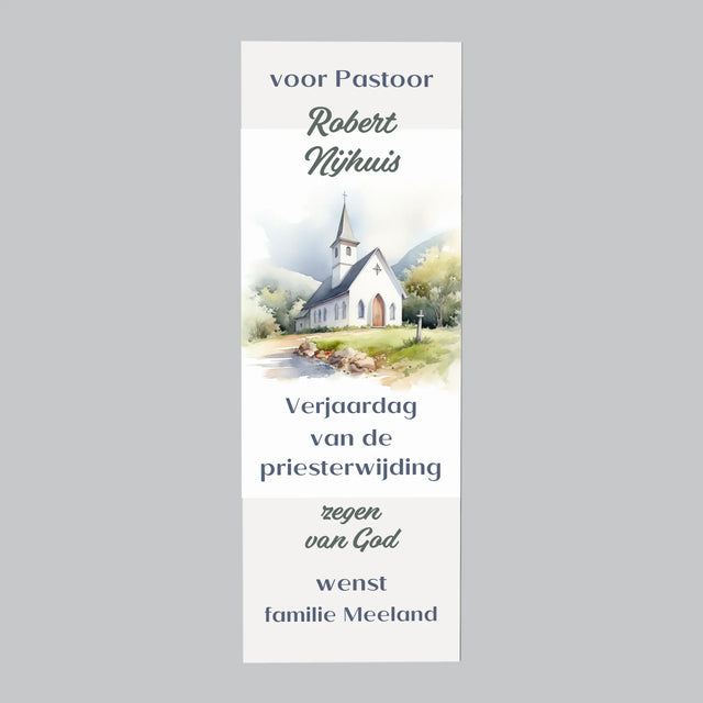 Naam En Handtekening : Verjaardag Priesterwijding - Koelkast Magneet