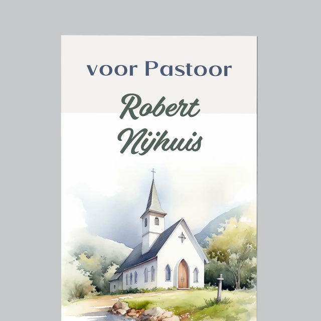 Naam En Handtekening : Verjaardag Priesterwijding - Koelkast Magneet