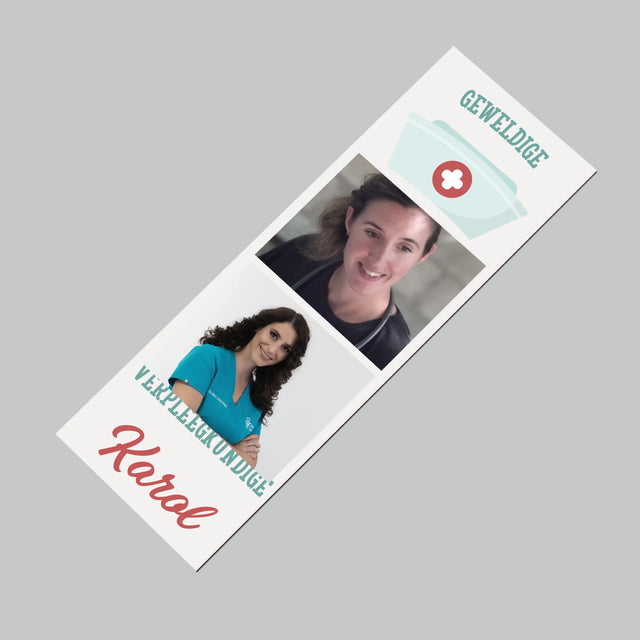 Fotocollage: Geweldige Verpleegster - Koelkast Magneet