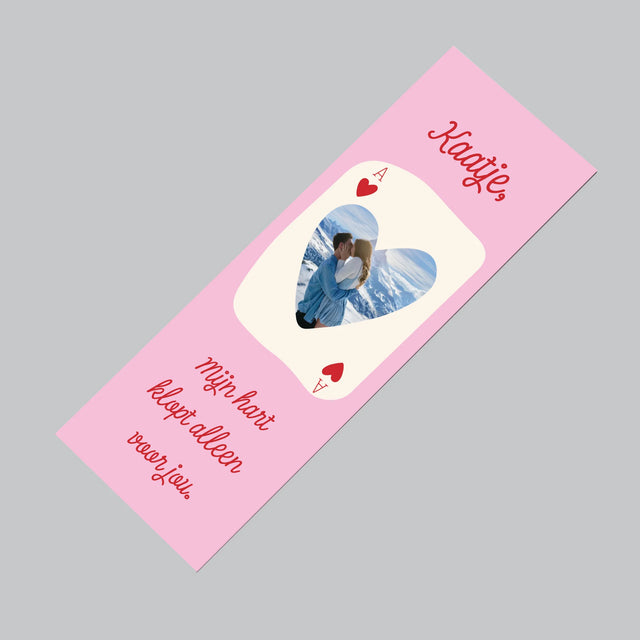 Foto En Handtekening: Valentijnkaart - Koelkast Magneet