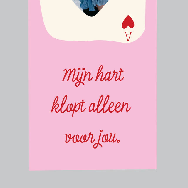 Foto En Handtekening: Valentijnkaart - Koelkast Magneet