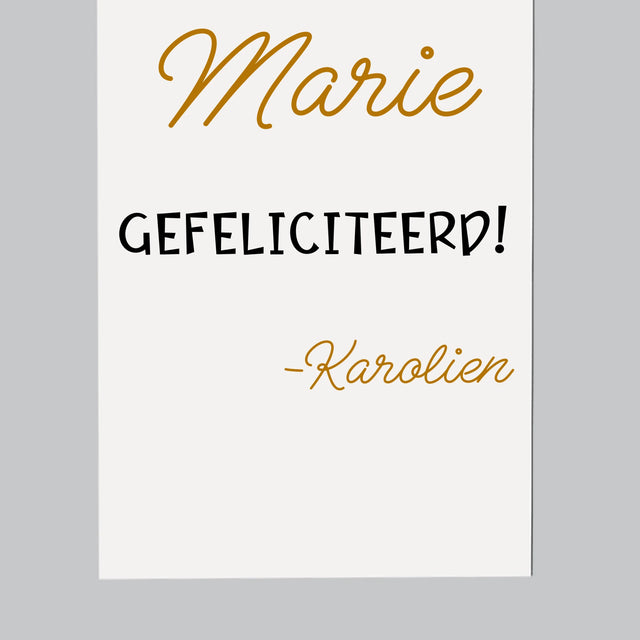 Foto En Handtekening: 40 Verjaardag Pet - Koelkast Magneet