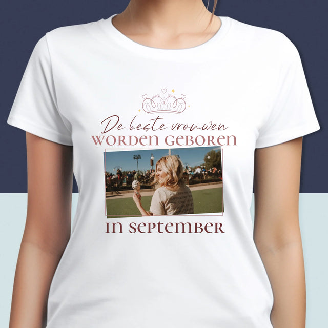 Foto En Handtekening: De Beste Vrouwen - T-Shirt Voor Dames
