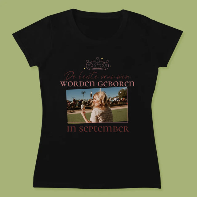 Foto En Handtekening: De Beste Vrouwen - T-Shirt Voor Dames