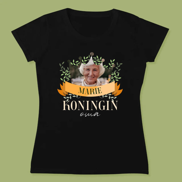 Foto En Handtekening: Koningin Oma - T-Shirt Voor Dames