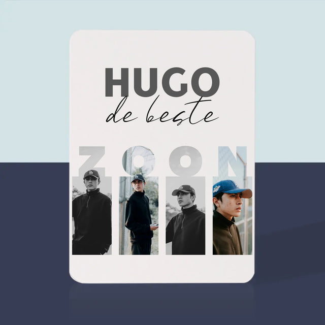 Fotocollage: De Beste Zoon - Speelkaarten