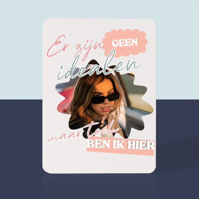 Foto En Handtekening: Er Zijn Geen Idealen - Speelkaarten