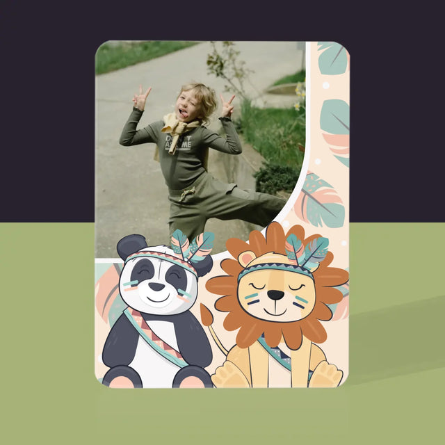 Fotocollage: Dieren - Speelkaarten