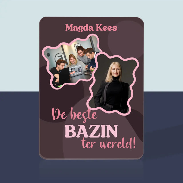 Fotocollage: De Beste Bazin - Speelkaarten