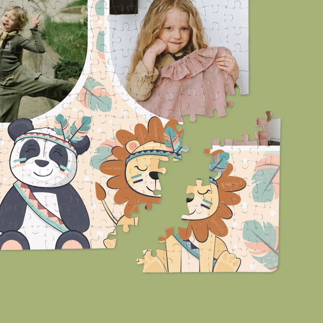 Fotocollage: Dieren - Puzzel