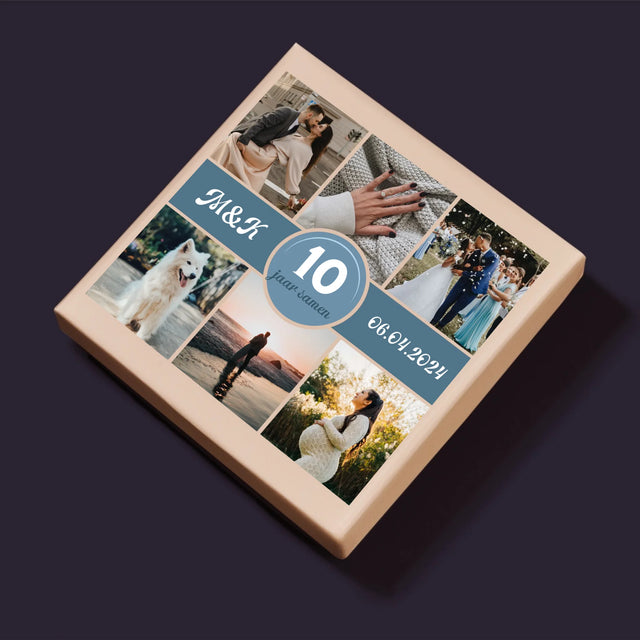 Fotocollage: Jaren Samen - Puzzel