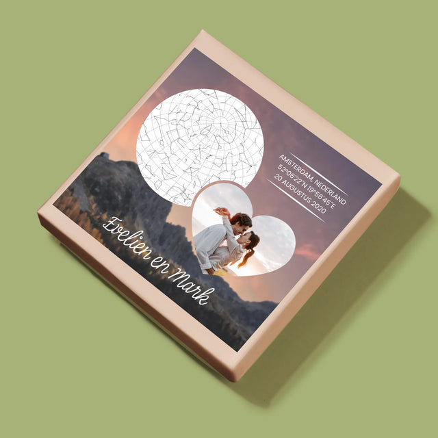 Starrenkaart: Verliefden Op De Bergen - Puzzel