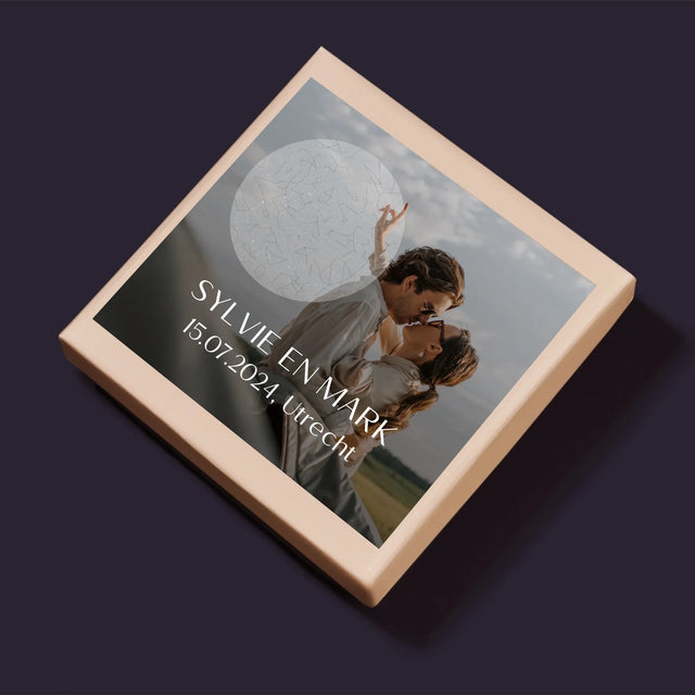 Starrenkaart: Bruiloft - Puzzel