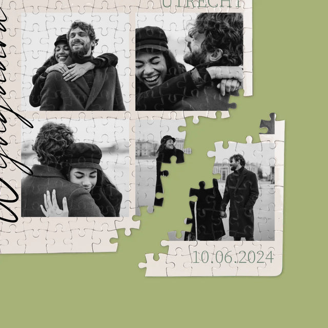 Fotocollage: Mr&Mrs Trouw - Puzzel