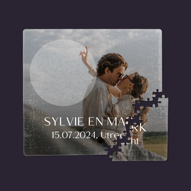 Starrenkaart: Bruiloft - Puzzel