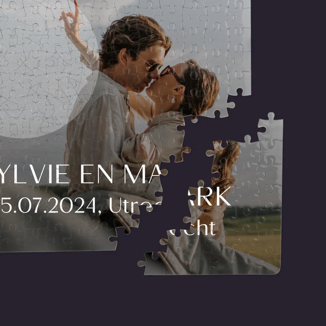 Starrenkaart: Bruiloft - Puzzel