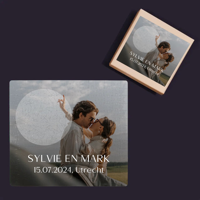 Starrenkaart: Bruiloft - Puzzel