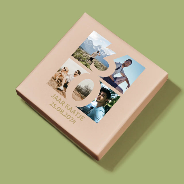 Fotocollage: 30 Jaar, Cijfer Foto'S - Puzzel