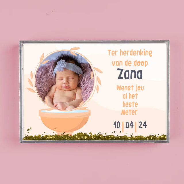 Foto En Handtekening: Ter Herdenking Van De Doop - Waterframe