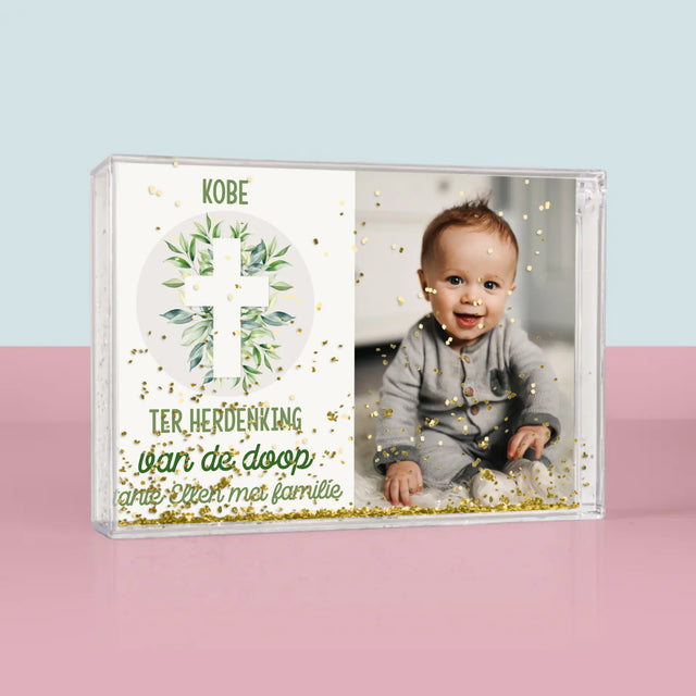 Foto En Handtekening: Doopsel, Blaadjes - Waterframe