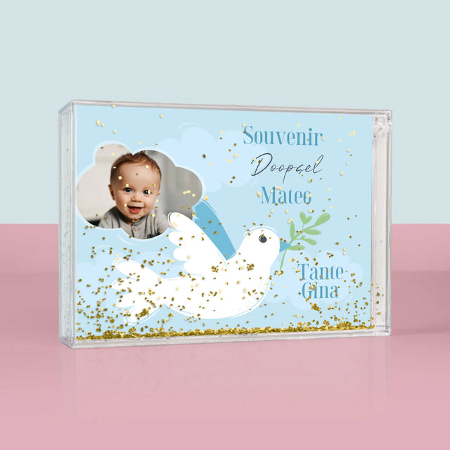 Foto En Handtekening: Souvenir Doopsel - Waterframe