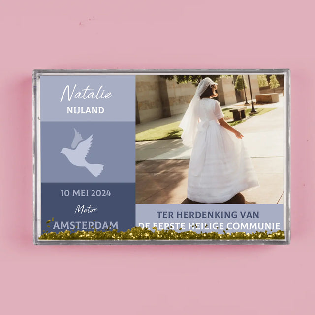 Foto En Handtekening: Communie, Beschermengel - Waterframe