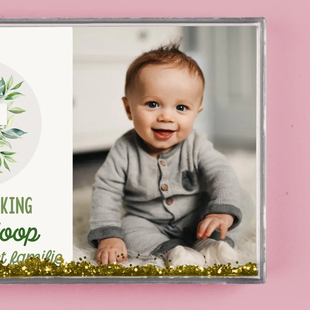 Foto En Handtekening: Doopsel, Blaadjes - Waterframe