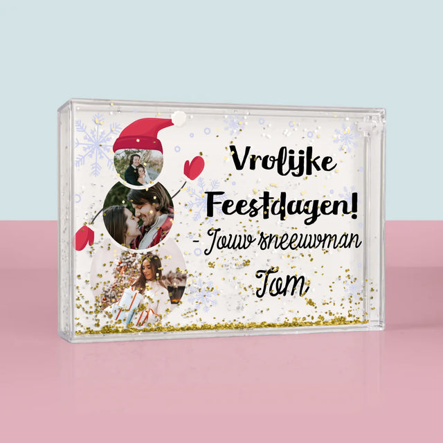 Vorm Van Foto'S: Sneeuwman - Waterframe