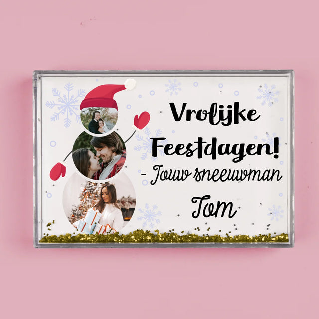 Vorm Van Foto'S: Sneeuwman - Waterframe