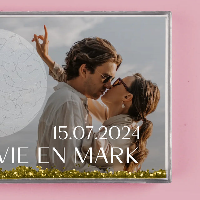 Starrenkaart: Bruiloft - Waterframe