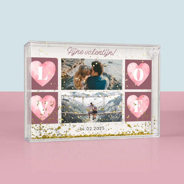 Fotocollage: Hartje Love - Waterframe