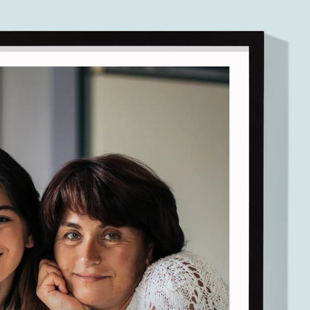 Foto En Handtekening: Mama Definitie - Afdruk Met Frame 30X40