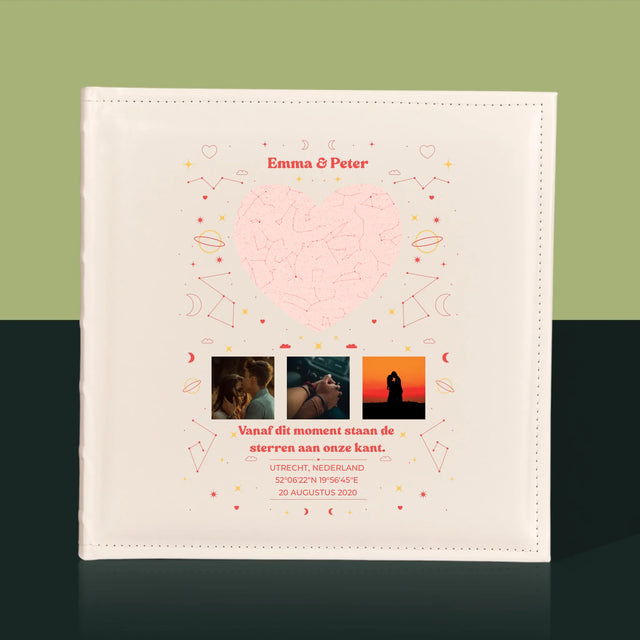 Starrenkaart: Sterrenkaart: Ons Moment - Fotoalbum