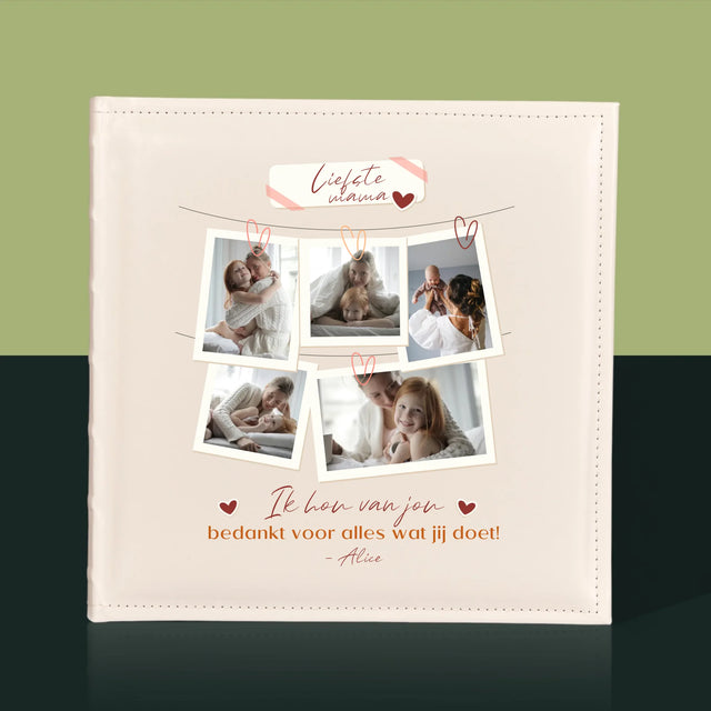 Fotocollage: Ik Hou Van Jou, Mama - Fotoalbum
