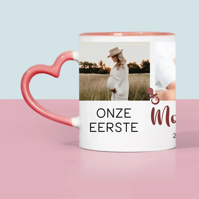 Fotocollage: Onze Eerste Moederdag Samen - Mok