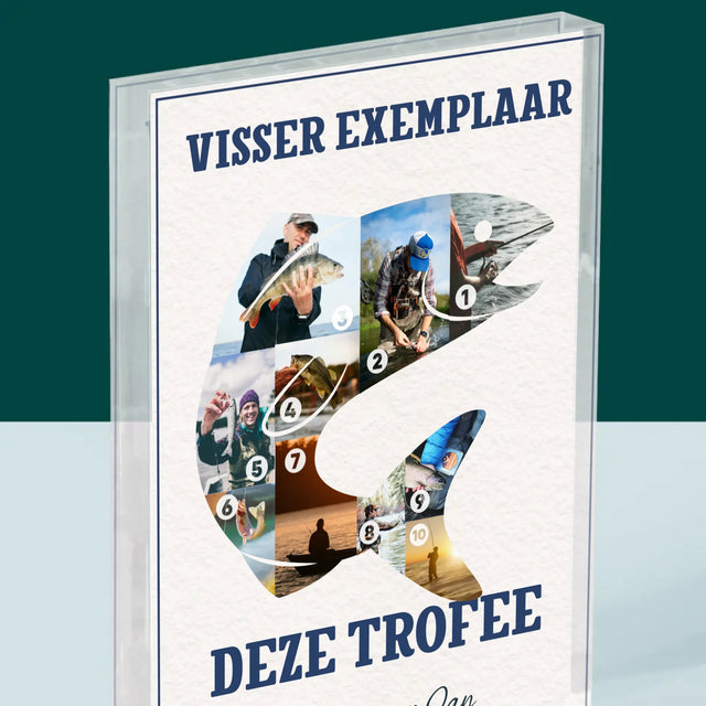 Vorm Van Foto'S: Vissers Exemplaar - Acryl Blok