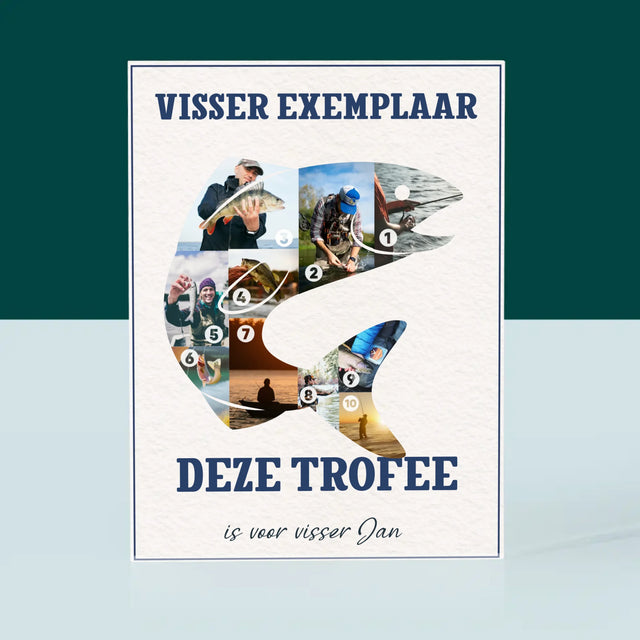 Vorm Van Foto'S: Vissers Exemplaar - Acryl Blok
