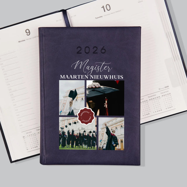 Fotocollage: Magister - Boekkalender